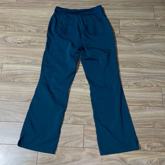 Healing Hands Purple Label Tori Women's 5-Pocket STRETCH Yoga Scrub Teal Pant S - Picture 16 of 16